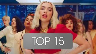 Top 15 Most streamed DUA LIPA Songs (Spotify) 26. November 2020