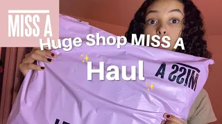 HUGE Shop MISS A Haul! (Makeup,Beauty products, Skin Care, etc.)