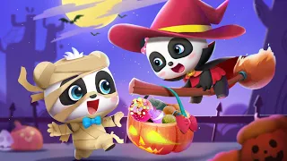 This Is The Way We Trick Or Treat | Halloween Song | Monster Cartoon | Kids Cartoon | BabyBus