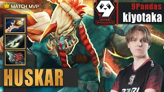 Huskar Mid | 9Pandas.kiyotaka | PICK THIS HERO WHEN YOU FEEL LIKE EZ GAME | 7.34c Gameplay Highlight