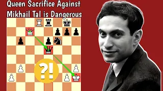 Opponent Shocked....! when Mikhail Tal move his Pieces | Mikhail Tal vs Oscar Panno (1991) 1-0.