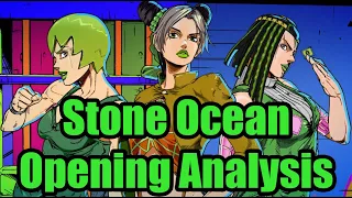 Stone Ocean Opening 1 Analysis