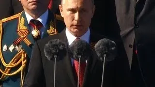 Putin arrives in Crimea to mark Victory Day