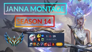 Janna montage 2024 | High elo support Janna pro view