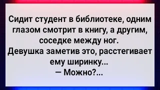 Студент и Развратница в Библиотеке! Сборник Свежих Анекдотов! Юмор!