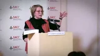 Question and Answer session with Dr. Elizabeth A. Sackler at SACI, Florence