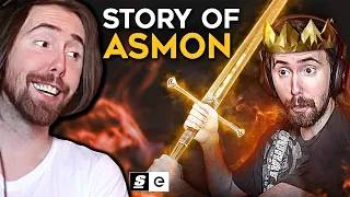 Asmongold Reacts to The Story of Asmongold | By theScore esports