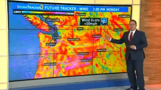 High Winds and Heavy Snow to Hit Pacific Northwest on Monday