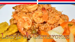 Locrio de Camarones estilo Dominicano - Cocinando con Yolanda