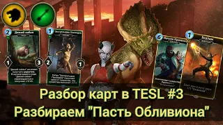 The Elder Scrolls Legends (разбор карт #3 - разбираем карты из дополнения "Пасть Обливиона")