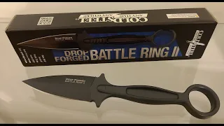 Cold Steel Drop Forged Battle Ring 2 Unboxing and Review