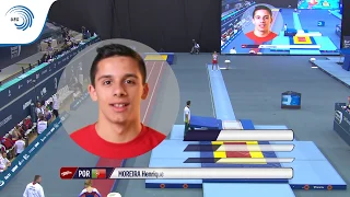 Henrique MOREIRA (POR) - 2018 Double Mini-Trampoline European junior bronze medallist