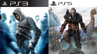 Assassin's Creed PlayStation Evolution (2007-2020)