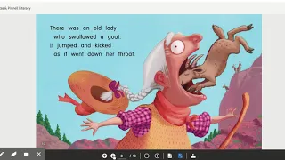 Shared Reading-There Was an Old Lady Who Swallowed a Fly