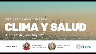 RedCLARA Webinar Cambio Climático 5: Clima y Salud