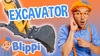 Blippi's Excavator Song + More Blippi Nursery Rhymes and Kids Songs | Learning | ABCs 123s