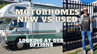 MOTORHOMES, NEW Vs USED - SUNLINER, AVIDA, WINNEBAGO.