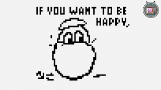 if you want to be happy by tooloud (2020) | Atari 8 bit Demoscene