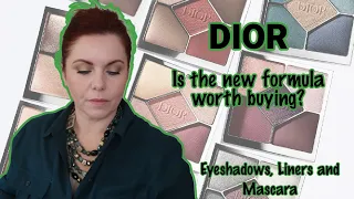 Is the NEW DIOR Worth Buying?  Khaki and Rose Tulle Eyeshadows | Liners| Mascara