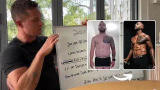 How Long To Get From 20% to 10% Body Fat? (Math Explained)