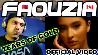 Faouzia | Tears of Gold | FIRST TIME REACTION | (Official Music Video)