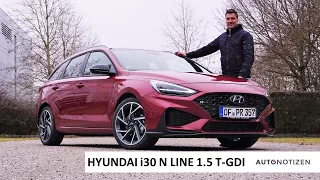 2021 Hyundai i30 Kombi N Line 1.5 T-GDI iMT: Mild-Hybrid im Test, Review, Fahrbericht