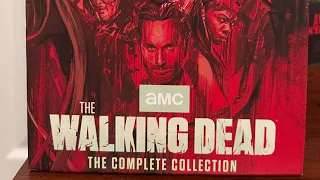 The Walking Dead Complete Collection blu ray complete series unboxing