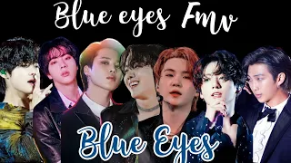 BTS -{FMV} Blue Eyes /Bts X Bollwood /#bts #btsfmv #hindisong