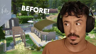 ROASTING and RENOVATING another old build | The Sims 4