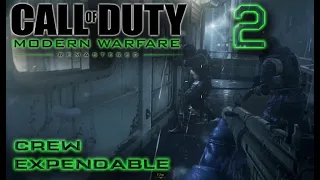 COD Modern Warfare [Remastered]: Mission 2 - Crew Expendable (no commentary) PS4