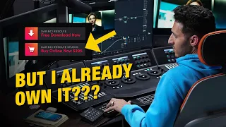 How to Download Resolve 18 Studio for Free if You Owned the Previous Version