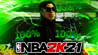 THE #1 BEST JUMPSHOT FOR ALL BUILDS ON NBA2K21 NEXT GEN - 100% AUTOMATICS GREENS!!