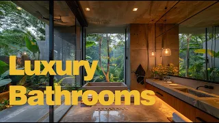 Luxury Bathrooms :Step into luxury with these breathtaking bathroom designs.#LuxuryBathrooms #Luxury