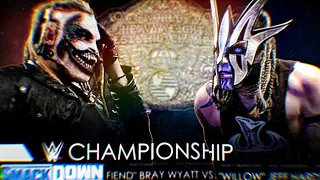 The Fiend (Bray Wyatt) vs Willow (Jeff Hardy) Promo & Match at WWE UNIVERSE MODE #10