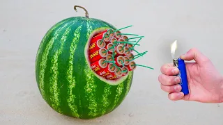 EXPERIMENT: Rocket VS Watermelon