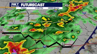 Strong cold front bringing storms, chilly temperatures 11/11/22 | FOX 7 Austin