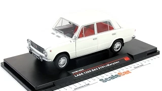 ВАЗ-2101 Жигули (белый) 1971. Масштаб 1/18. IST Models для VVM