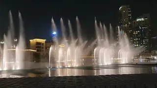 Dubai Fountain show -  Sama Dubai · Laxmi Neelam