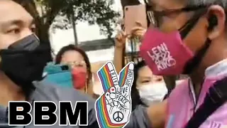 NAGKAINITAN ANG BBM AT ROBREDO SUPPORTERS SA HK