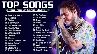 Pop Hits 2021| Post Malone , The Weeknd, Ariana Grande, Ed Sheeran, Rihanna, Charlie Puth,  Maroon 5