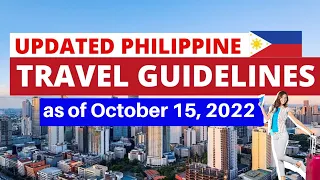 OCTOBER TRAVEL PROTOCOLS: A SUMMARY OF CHANGES FOR ARRIVING PASSENGERS | FILIPINOS & FOREIGNERS