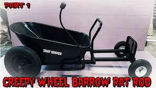 CREEPY RAT ROD WHEEL BARROW PART 1