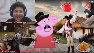 Reaction: Peppa Pig In Different Languages