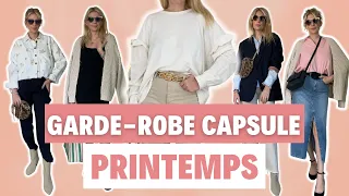 GARDE-ROBE CAPSULE PRINTEMPS I 12 vêtements = 35 tenues pour la saison printanière 2023
