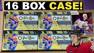MASSIVE BEDARD PULL! - Opening a 16 Box Case of 2023-24 O-Pee-Chee Hobby Hockey