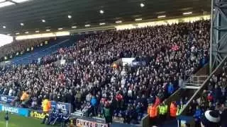 Smethwick End singing the Liquidator.