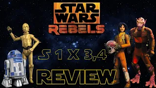 Star Wars Rebels S1 x 3,4 Review || Cantina Happy Hour