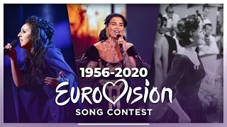 My Eurovision Winners From 1956-2020