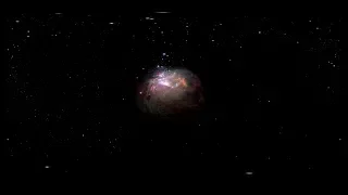 Flight Through the Orion Nebula in Visible Light - 360 Video