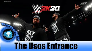 WWE 2K20 The Usos cinematic animation (Tag Team)